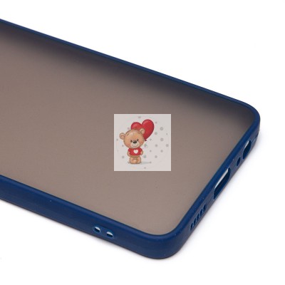 Чехол-накладка для Vivo Y36 5G Global (темно-синий) - PC041 Чехол-накладка для Vivo Y36 5G Global (темно-синий) - PC041