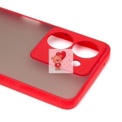 Чехол-накладка для Vivo Y36 5G Global (красный) - PC041 Чехол-накладка для Vivo Y36 5G Global (красный) - PC041