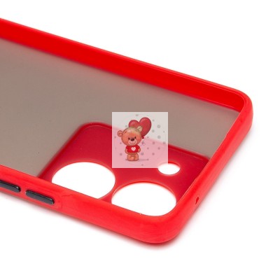 Чехол-накладка для Vivo Y36 5G Global (красный) - PC041 Чехол-накладка для Vivo Y36 5G Global (красный) - PC041