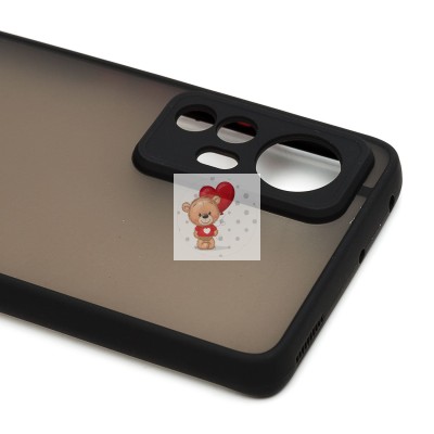 Чехол-накладка для Xiaomi 12 (черный/черный) - PC041