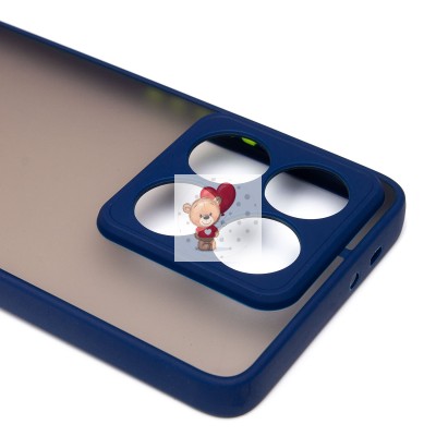 Чехол-накладка для Xiaomi 14T Pro (темно-синий) - PC041