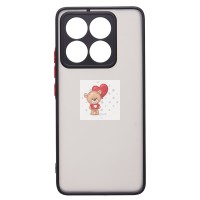 Чехол-накладка для Xiaomi 14T (черный) - PC041