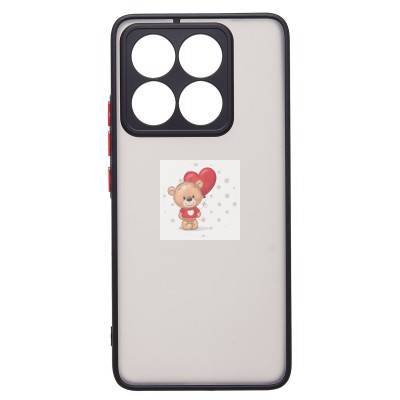 Чехол-накладка для Xiaomi 14T (черный) - PC041 Чехол-накладка для Xiaomi 14T (черный) - PC041