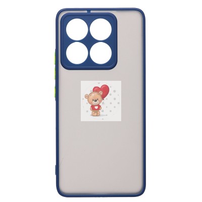 Чехол-накладка для Xiaomi 14T (темно-синий) - PC041 Чехол-накладка для Xiaomi 14T (темно-синий) - PC041