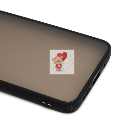 Чехол-накладка для Xiaomi Poco C40 (черный/черный) - PC041