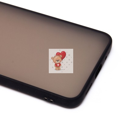 Чехол-накладка для Xiaomi Redmi 12C (черный/черный) - PC041 Чехол-накладка для Xiaomi Redmi 12C (черный/черный) - PC041