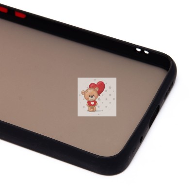 Чехол-накладка для Xiaomi Redmi 12C (черный/черный) - PC041 Чехол-накладка для Xiaomi Redmi 12C (черный/черный) - PC041