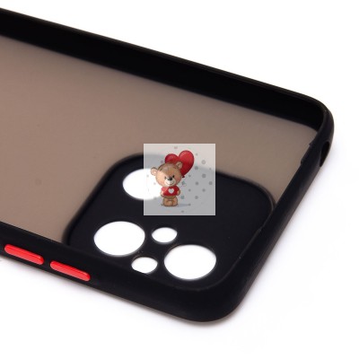 Чехол-накладка для Xiaomi Redmi 12C (черный/черный) - PC041 Чехол-накладка для Xiaomi Redmi 12C (черный/черный) - PC041