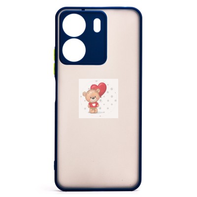 Чехол-накладка для Xiaomi Poco C65 (темно-синий) - PC041 Чехол-накладка для Xiaomi Poco C65 (темно-синий) - PC041