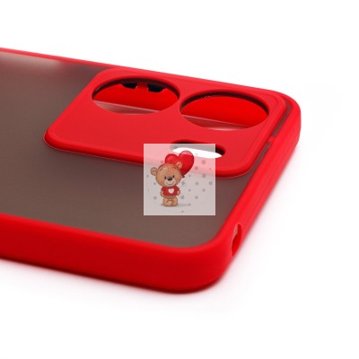 Чехол-накладка для Xiaomi Poco C65 (красный) - PC041