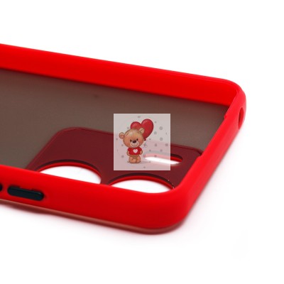 Чехол-накладка для Xiaomi Poco C65 (красный) - PC041