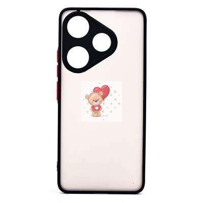 Чехол-накладка для Xiaomi Poco F6 (черный) - PC041