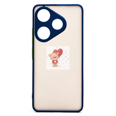 Чехол-накладка для Xiaomi Poco F6 (темно-синий) - PC041