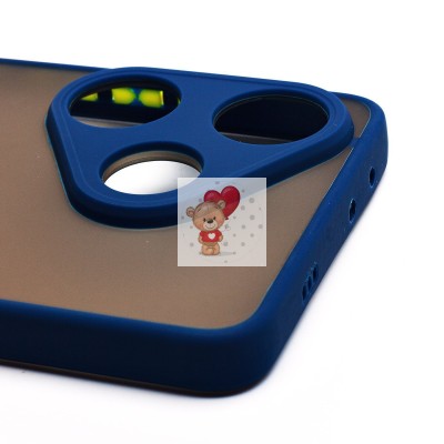 Чехол-накладка для Xiaomi Poco F6 (темно-синий) - PC041