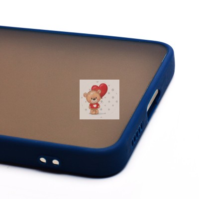 Чехол-накладка для Xiaomi Poco F6 (темно-синий) - PC041