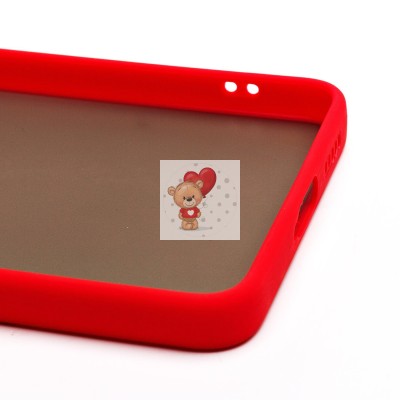 Чехол-накладка для Xiaomi Poco F6 (красный) - PC041