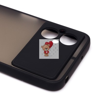 Чехол-накладка для Xiaomi Poco M5 (черный) - PC041 Чехол-накладка для Xiaomi Poco M5 (черный) - PC041