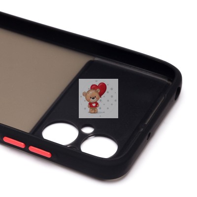 Чехол-накладка для Xiaomi Poco M5 (черный) - PC041 Чехол-накладка для Xiaomi Poco M5 (черный) - PC041