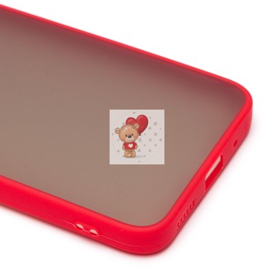 Чехол-накладка для Xiaomi Poco M5 (красный) - PC041