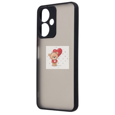 Чехол-накладка для Xiaomi Redmi 13C 5G (черный) - PC041 Чехол-накладка для Xiaomi Redmi 13C 5G (черный) - PC041