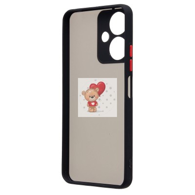 Чехол-накладка для Xiaomi Redmi 13C 5G (черный) - PC041 Чехол-накладка для Xiaomi Redmi 13C 5G (черный) - PC041