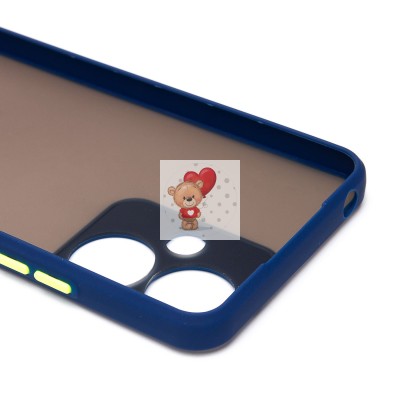 Чехол-накладка для Xiaomi Redmi 13C 5G (темно-синий) - PC041 Чехол-накладка для Xiaomi Redmi 13C 5G (темно-синий) - PC041