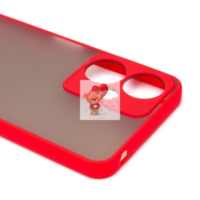 Чехол-накладка для Xiaomi Redmi 13C 5G (красный) - PC041 Чехол-накладка для Xiaomi Redmi 13C 5G (красный) - PC041