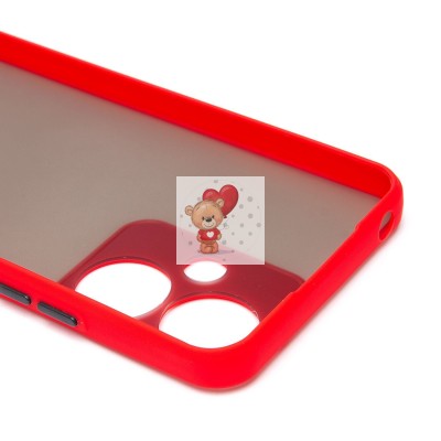 Чехол-накладка для Xiaomi Redmi 13C 5G (красный) - PC041 Чехол-накладка для Xiaomi Redmi 13C 5G (красный) - PC041