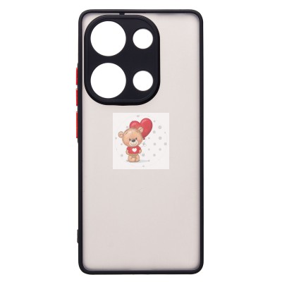 Чехол-накладка для Xiaomi Poco M6 Pro 4G (черный) - PC041 Чехол-накладка для Xiaomi Poco M6 Pro 4G (черный) - PC041