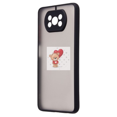 Чехол-накладка для Xiaomi Poco X3 Pro (черный/черный) - PC041 Чехол-накладка для Xiaomi Poco X3 Pro (черный/черный) - PC041