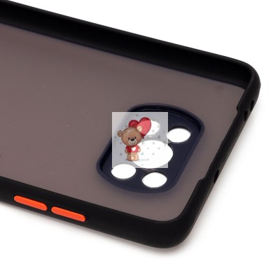 Чехол-накладка для Xiaomi Poco X3 Pro (черный/черный) - PC041 Чехол-накладка для Xiaomi Poco X3 Pro (черный/черный) - PC041