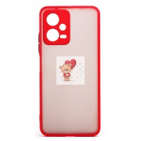 Чехол-накладка для Xiaomi Poco X5 (красный) - PC041 Чехол-накладка для Xiaomi Poco X5 (красный) - PC041