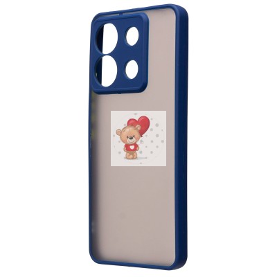 Чехол-накладка для Xiaomi Poco X6 5G (темно-синий) - PC041 Чехол-накладка для Xiaomi Poco X6 5G (темно-синий) - PC041