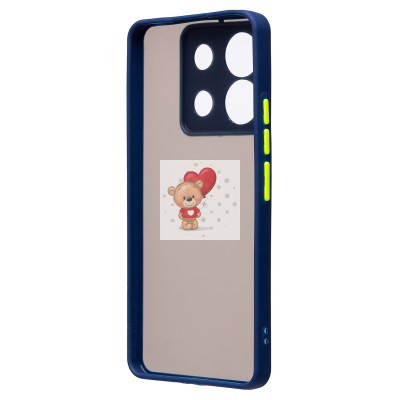 Чехол-накладка для Xiaomi Poco X6 5G (темно-синий) - PC041 Чехол-накладка для Xiaomi Poco X6 5G (темно-синий) - PC041