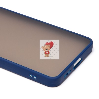 Чехол-накладка для Xiaomi Poco X6 5G (темно-синий) - PC041 Чехол-накладка для Xiaomi Poco X6 5G (темно-синий) - PC041