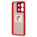 Чехол-накладка для Xiaomi Poco X6 5G (красный) - PC041 Чехол-накладка для Xiaomi Poco X6 5G (красный) - PC041