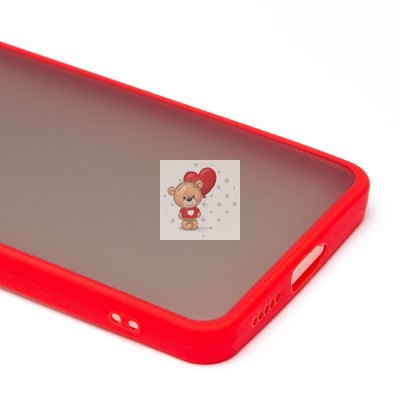 Чехол-накладка для Xiaomi Poco X6 5G (красный) - PC041 Чехол-накладка для Xiaomi Poco X6 5G (красный) - PC041