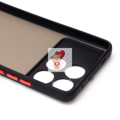 Чехол-накладка для Xiaomi Poco X6 Pro 5G (черный) - PC041