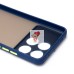 Чехол-накладка для Xiaomi Poco X6 Pro 5G (темно-синий) - PC041