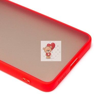 Чехол-накладка для Xiaomi Poco X6 Pro 5G (красный) - PC041 Чехол-накладка для Xiaomi Poco X6 Pro 5G (красный) - PC041