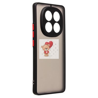 Чехол-накладка для Xiaomi Poco X7 (черный) - PC041