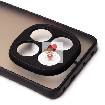 Чехол-накладка для Xiaomi Poco X7 (черный) - PC041