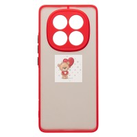 Чехол-накладка для Xiaomi Poco X7 (красный) - PC041 Чехол-накладка для Xiaomi Poco X7 (красный) - PC041