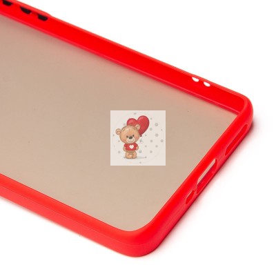 Чехол-накладка для Xiaomi Poco X7 (красный) - PC041