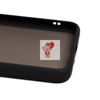 Чехол-накладка для Xiaomi Redmi 10 (черный/черный) - PC041