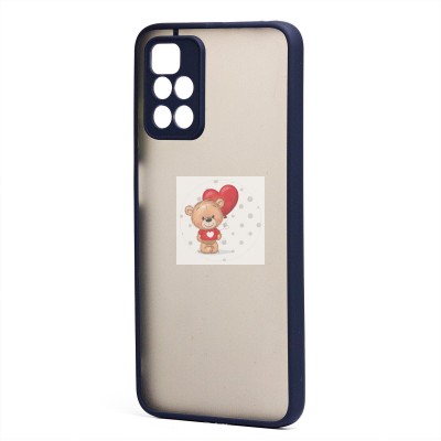 Чехол-накладка для Xiaomi Redmi 10 (темно-синий/черный) - PC041 Чехол-накладка для Xiaomi Redmi 10 (темно-синий/черный) - PC041