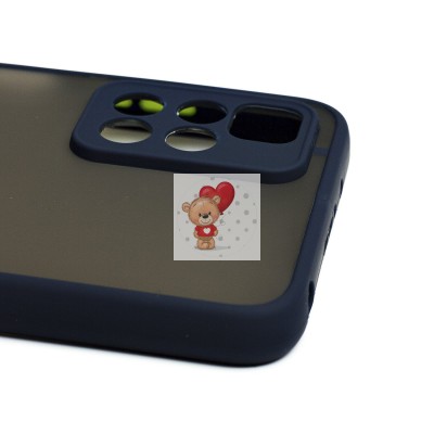 Чехол-накладка для Xiaomi Redmi 10 (темно-синий/черный) - PC041 Чехол-накладка для Xiaomi Redmi 10 (темно-синий/черный) - PC041