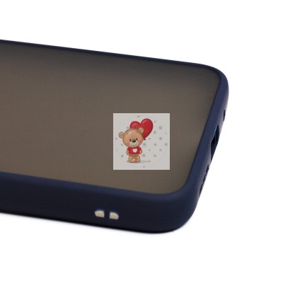 Чехол-накладка для Xiaomi Redmi 10 (темно-синий/черный) - PC041 Чехол-накладка для Xiaomi Redmi 10 (темно-синий/черный) - PC041