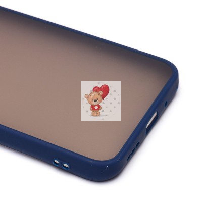 Чехол-накладка для Xiaomi Redmi 10A (темно-синий/черный) - PC041 Чехол-накладка для Xiaomi Redmi 10A (темно-синий/черный) - PC041