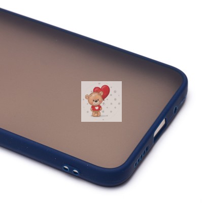 Чехол-накладка для Xiaomi Redmi 10C (темно-синий/черный) - PC041 Чехол-накладка для Xiaomi Redmi 10C (темно-синий/черный) - PC041